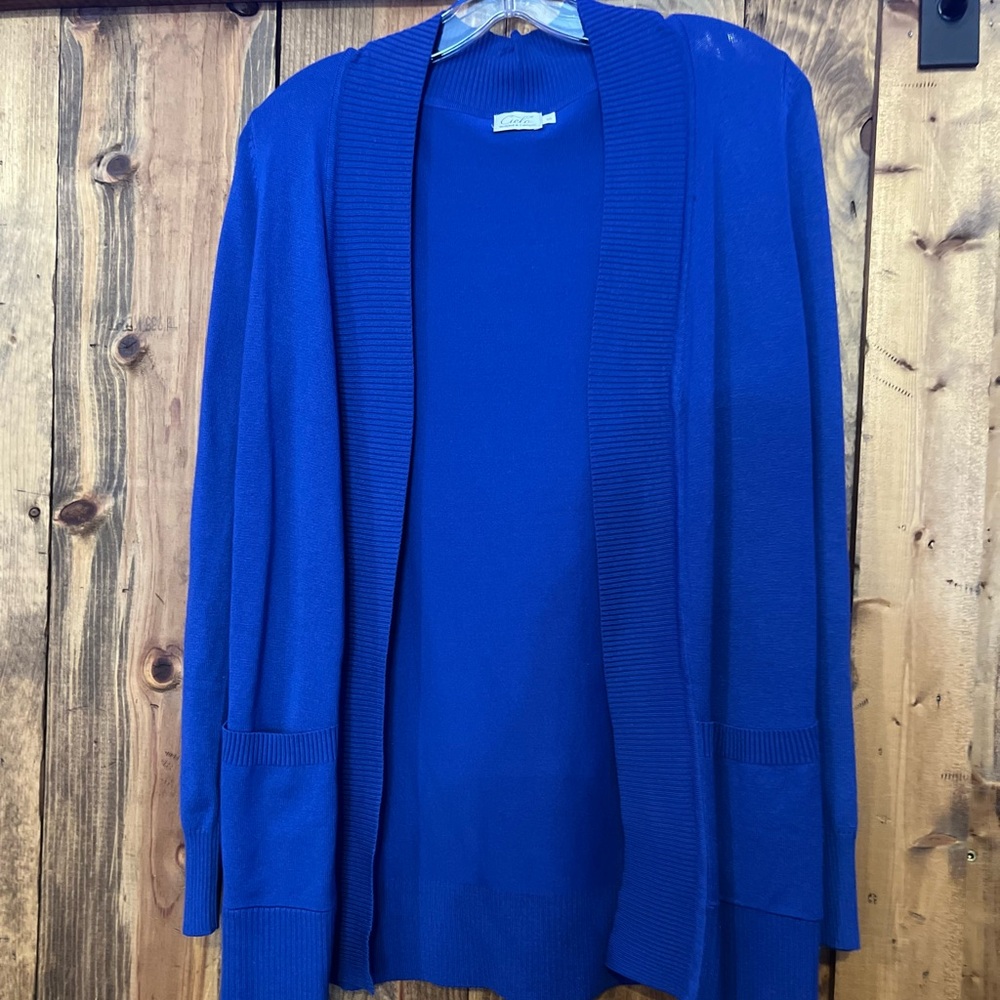 Royal Blue Cardigan